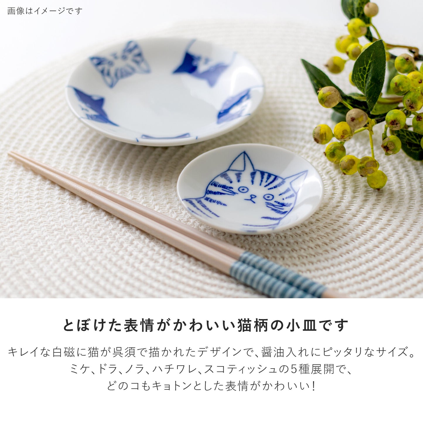 Piattino in Ceramica | Gatto Tabby