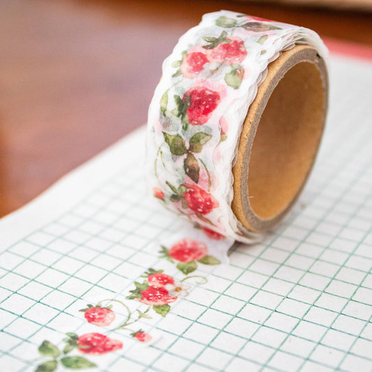 Washi tape fragole